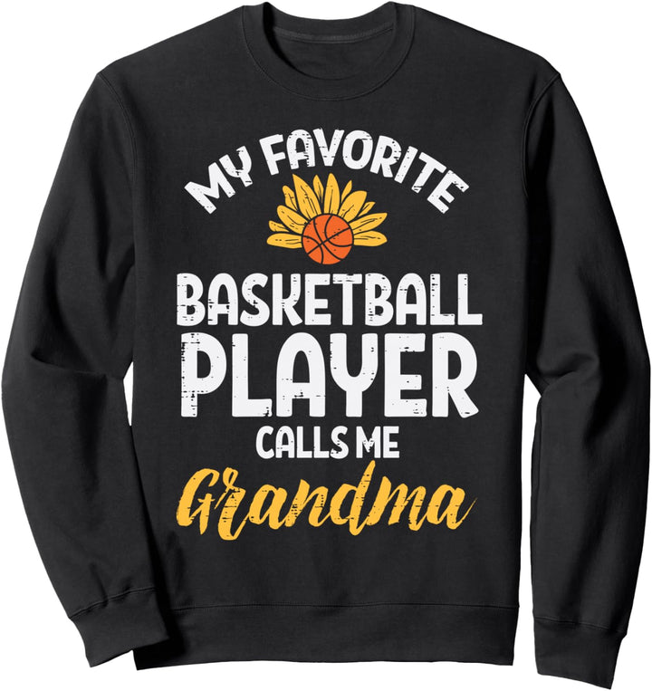 Lieblings-Basketballspieler Oma Familie Oma Mimi Frauen Sweatshirt