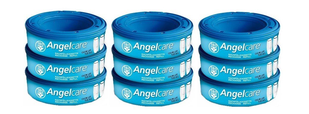 Angelcare Windeleimer Nachfüllpack Plus 9er Pack