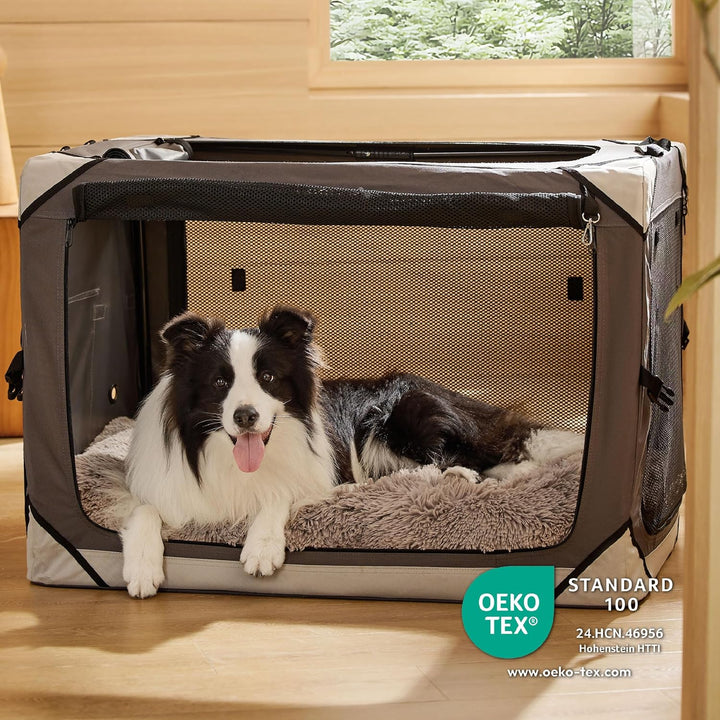 BEDSURE Flauschiges Hundebett Grosse Hunde - 89x58x8 cm Hundebett waschbar für grosse Hunde, rutschf