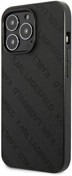 KARL LAGERFELD KLHCP13XPTLK Hülle für iPhone 13 Pro Max 6,7" hardcase Schwarz Pe