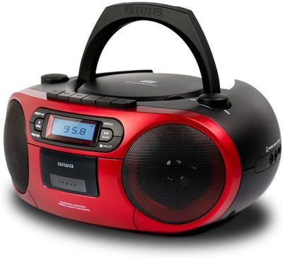 AIWA BBTC-550 tragbarer Radiorekorder, Bluetooth, CD, USB