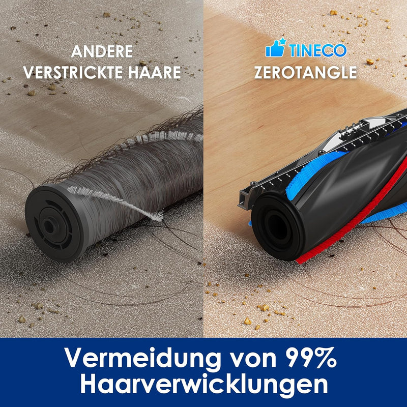 Tineco Pure ONE S15 Pet Smart Akku Staubsauger, Anti-Verheddern-Funktion, Handstaubsauger umwandelba