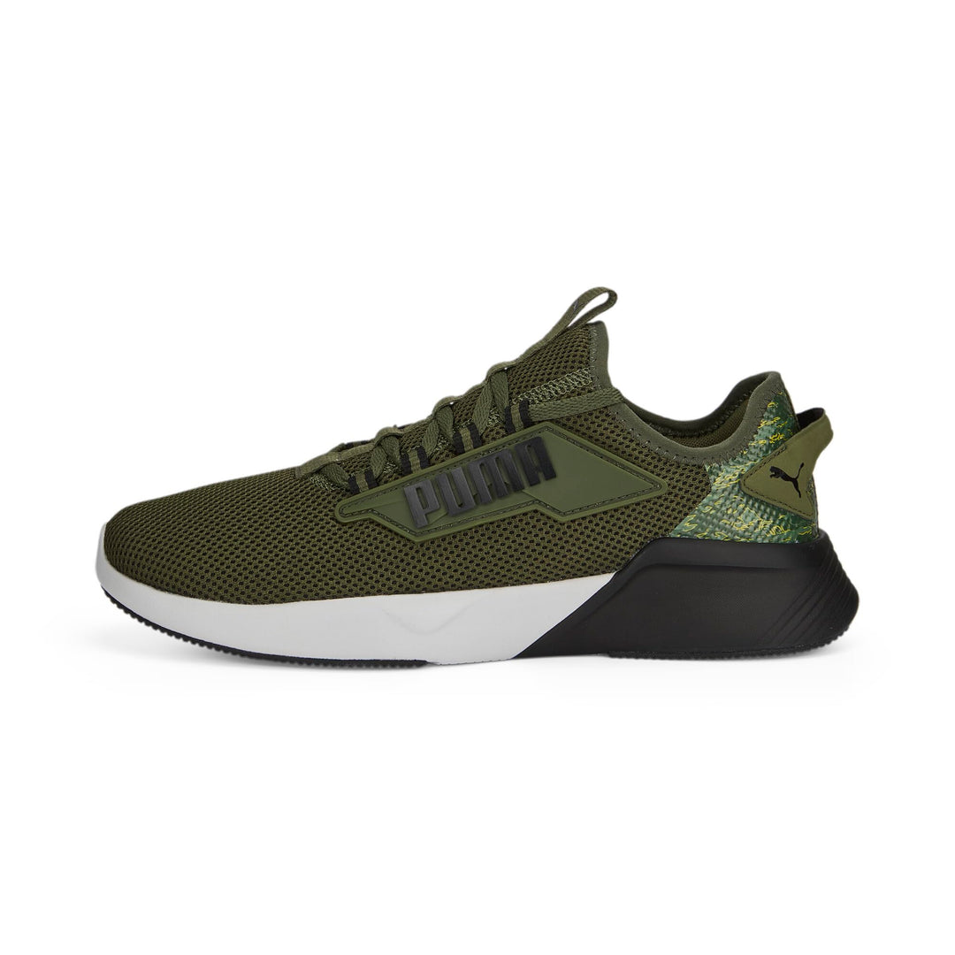 PUMA Unisex Kinder Retaliate 2fussballschuhe 40.5 EU Green Moss Puma Black Feather Gray, 40.5 EU Gre