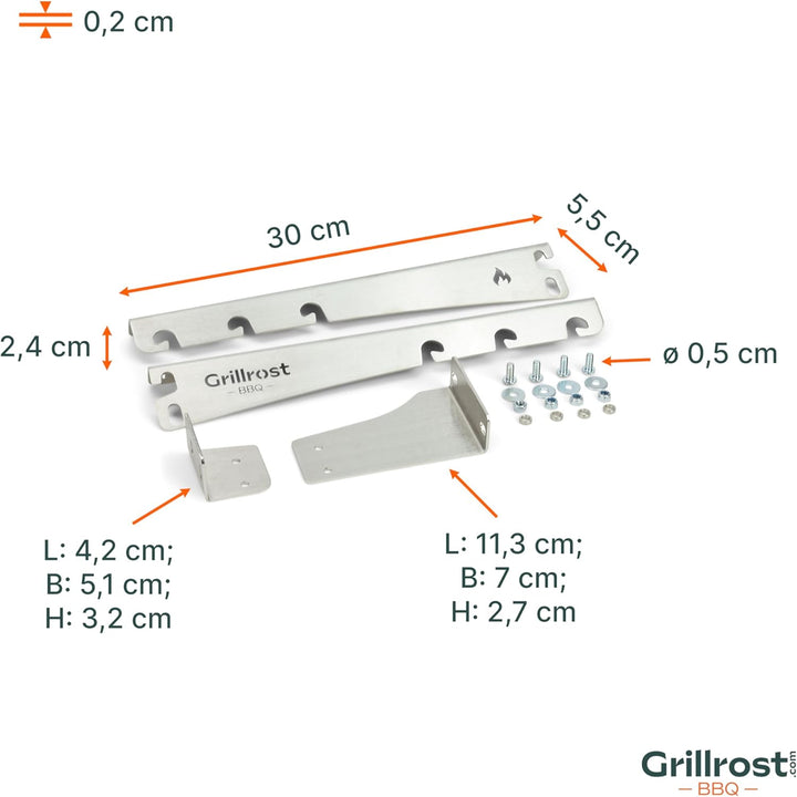 Grillrost.com Das Original Traeger Frontablage für Timberline Frontablage Timberline, Frontablage Ti