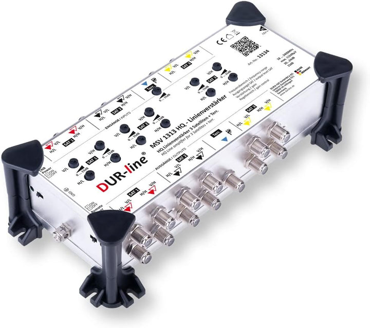 DUR-line MSV 1313 HQ Linienverstärker - Zur Verstärkung von Kaskaden-Systemen von 3 Satelliten - Mad