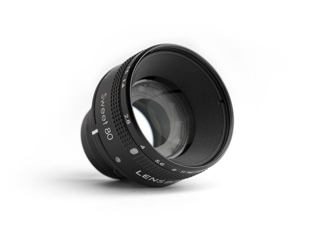 LensBaby - Sweet 80 Optic - Unerwartete Tiefe und Bewegung - Feiner Schärfepunkt - Für Porträts, Lan