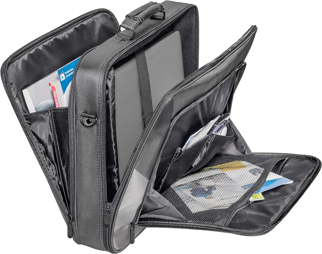 PEDEA Laptoptasche "Premium" Notebook-Tasche bis 13,3 Zoll (33,8 cm) Umhängetasche mit Schultergurt