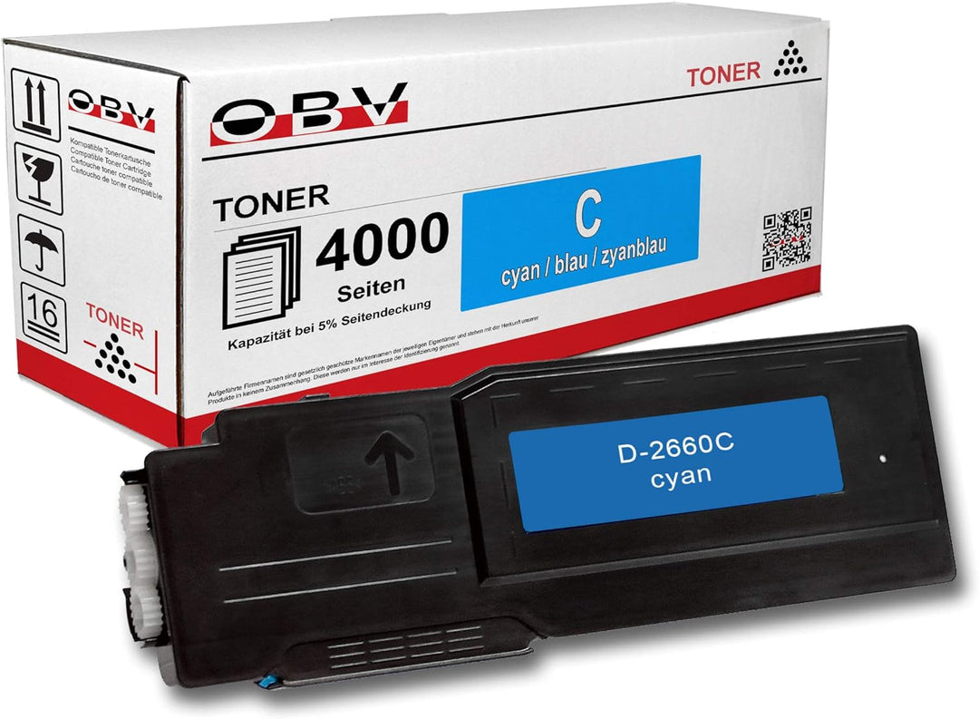 OBV kompatibler Toner als Ersatz für Dell 593-BBBT / 488NH für Dell C2660 C2660dn C2665 C2665dn C266