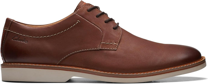 Clarks Herren Atticus Ltlace Oxford, Dark Tan Lea