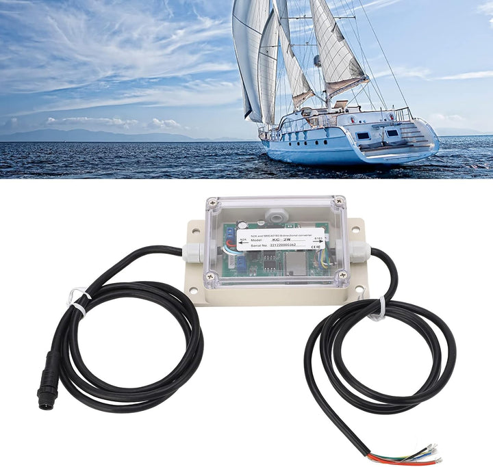 NMEA2000 NMEA0183 Konvertermodul, Wasserdicht, IPX67, DC 9–30 V, Plug-and-Play für den Einsatz auf S