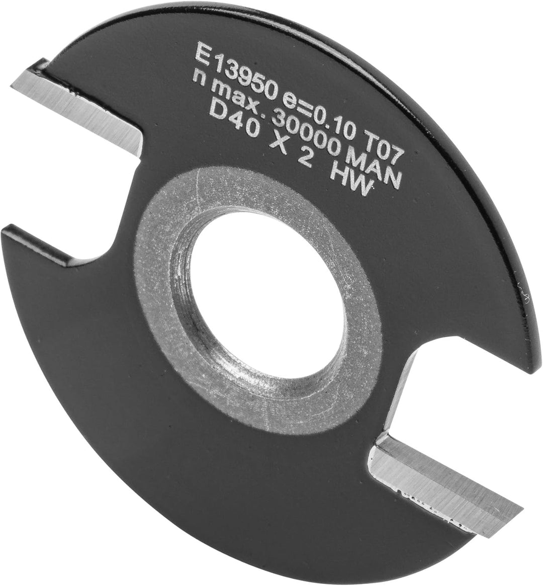 ENT 13950 Scheibennutmesser HW, Durchmesser (D) 40 mm, NL 2 mm, mit Senkbohrung D=40 / NL=2, D=40 /
