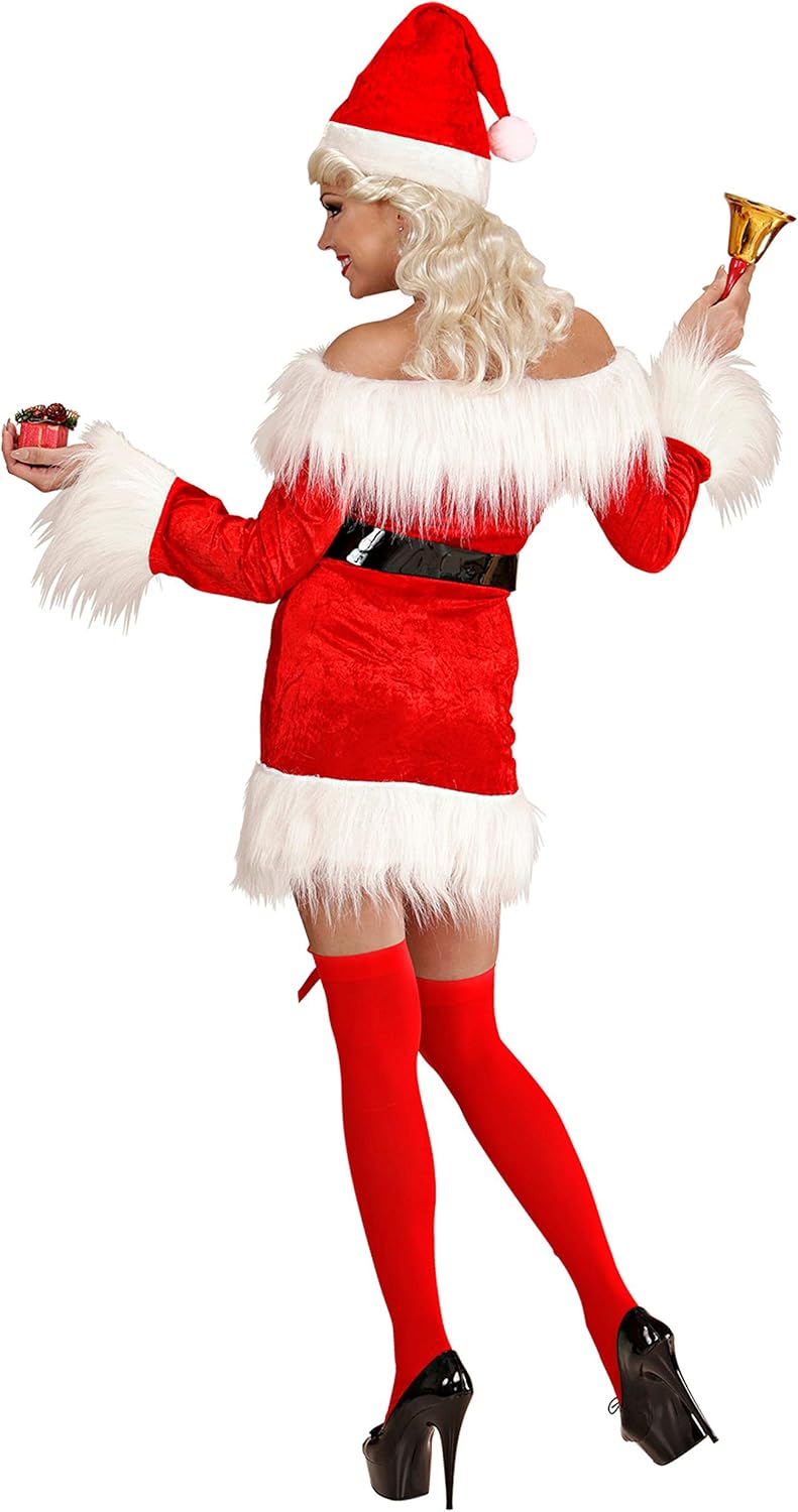 WIDMANN 14932 COSTUME MAMMA NATALE M IN VELLUTO E PELUCHE #1493, M