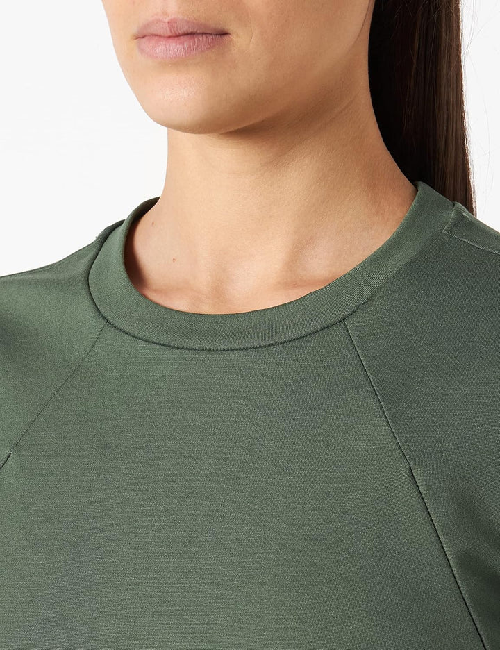 Noppies Damen Dress Nursing Long Sleeve Kalida Kleid 34 Duck Green - P721, 34 Duck Green - P721