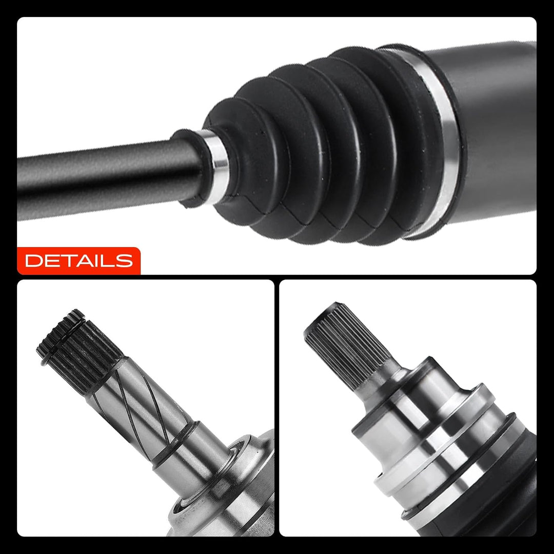 Frankberg 1x Antriebswelle Hinterachse Kompatibel mit S60 II 134 S80 II 124 V60 I 155 157 XC60 156 2