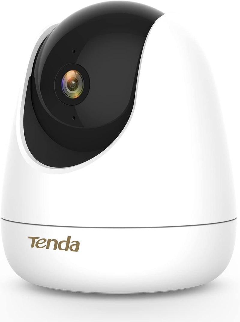 Tenda 2K+ 4MP Überwachungskamera Innen 360° schwenkbare IP Kamera mit 2-Wege-Audio, 2560 x 1440p Auf