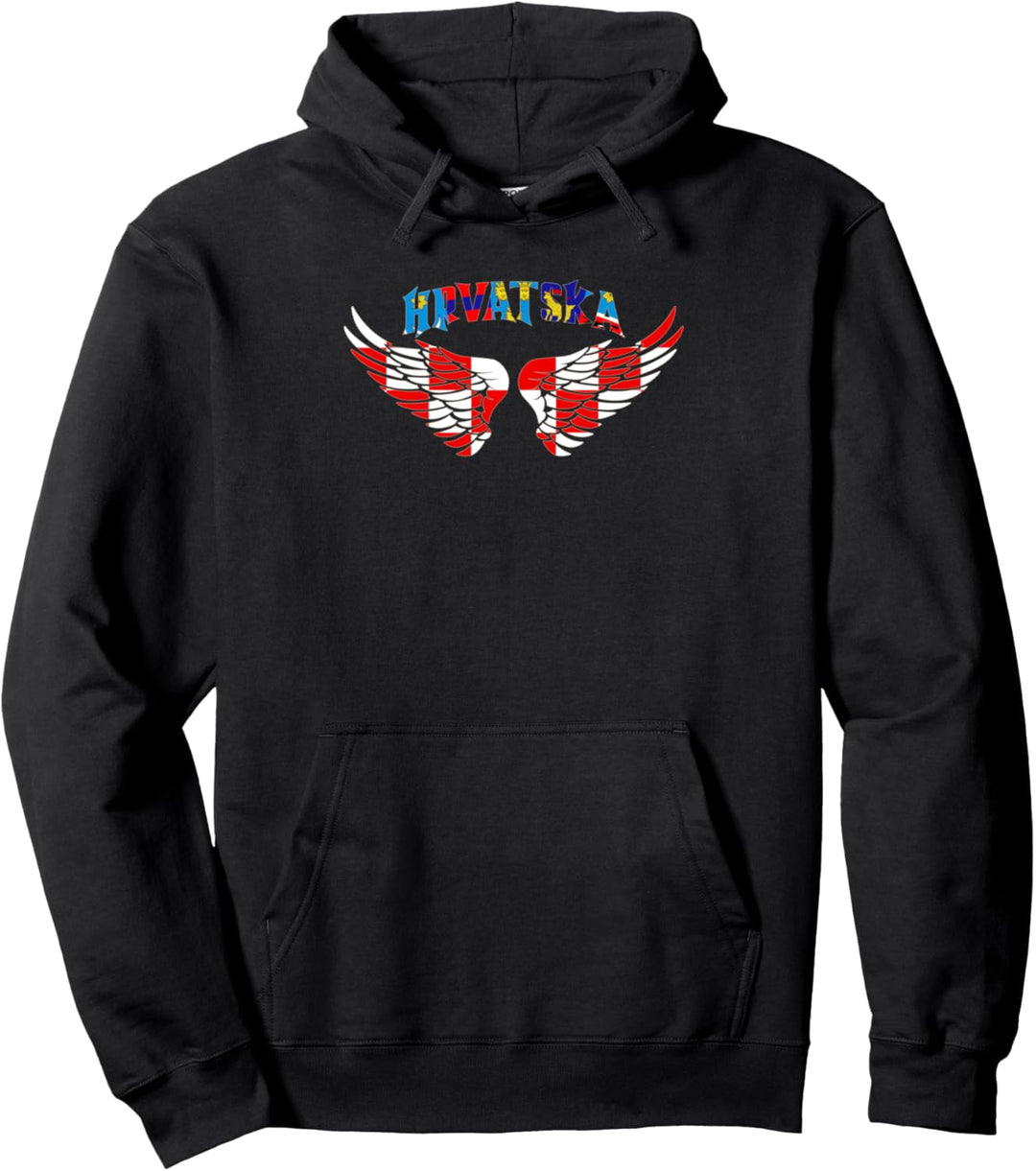 Kroatien Hrvatska Croatia Hrvatske boje Pullover Hoodie