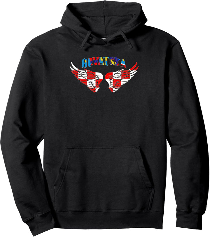 Kroatien Hrvatska Croatia Hrvatske boje Pullover Hoodie
