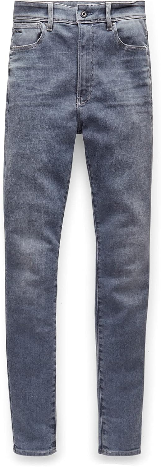 G-STAR Damen Kafey Ultra High Skinny Jeans 26W / 30L Blau (Worn in Smokey Night D15578-b604-c268), 2