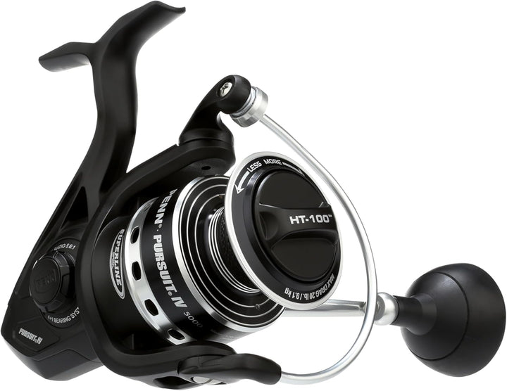 PENN Pursuit IV Salzwasser Spinnrolle – Spinnangeln, Jig, Köderrolle für den Allround-Einsatz, Boot,