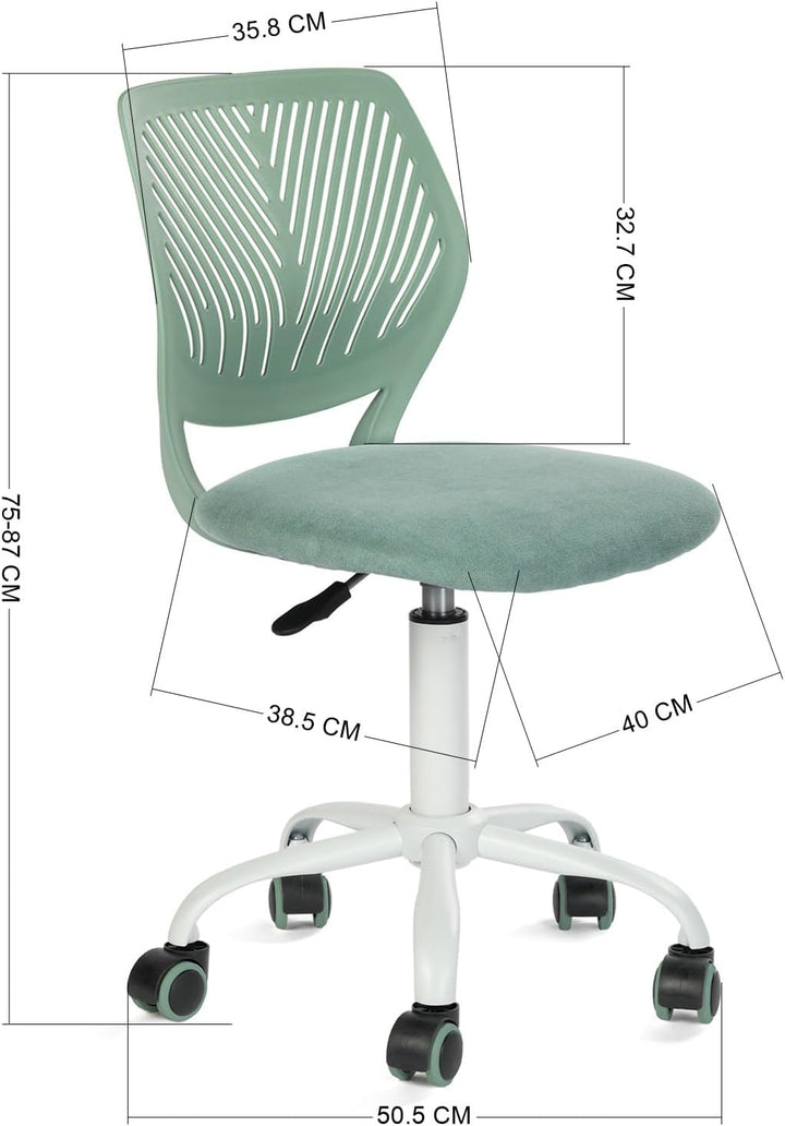 FurnitureR Home Office Stuhl Ergonomischer justierbarer Höhendreher Rolling Computer Executive Stuhl