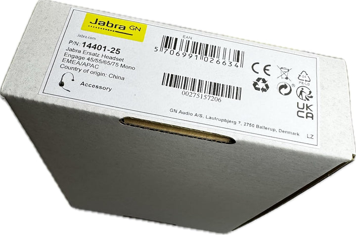 Jabra Engage 55 schnurloses Mono-Ersatz-Headset - Mikrofon mit Geräuschunterdrückung, Gehörschutz -