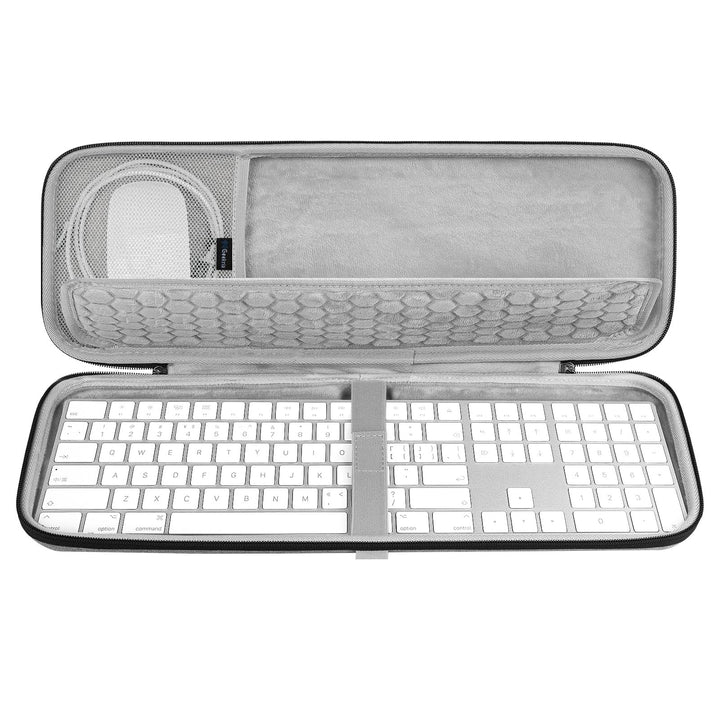 Geekria Tastatur-Tragetasche, Hartschalen-Schutzhülle, Reisetasche, kompatibel mit Apple Magic Keybo