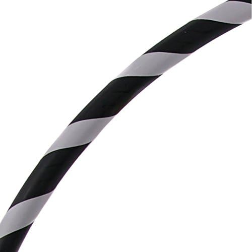 Faltbarer Anfänger Hula Hoop Reifen, Ø90/95/100/105cm Ø90cm Grau, Ø90cm Grau