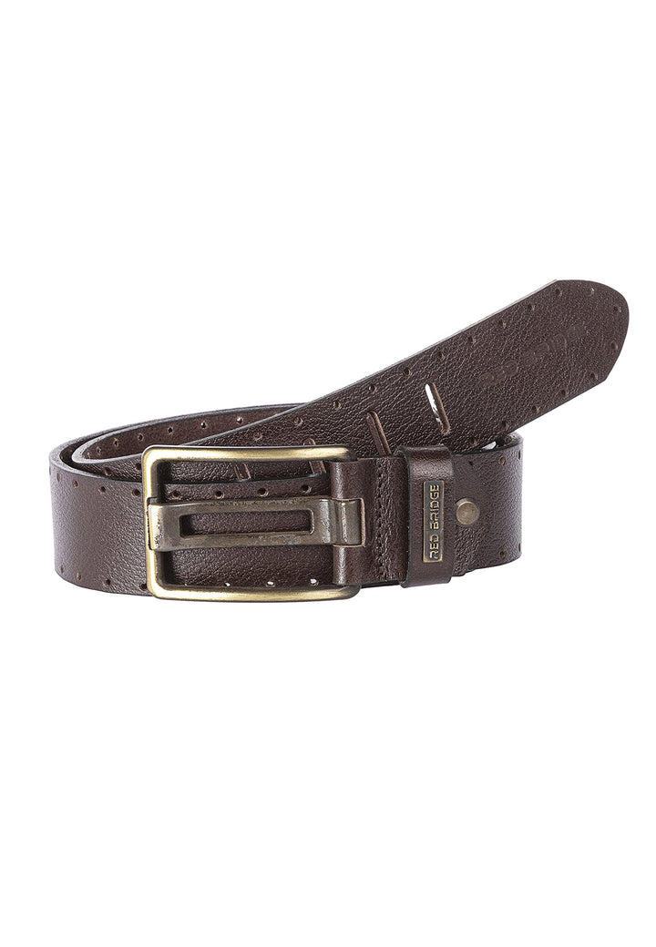 Redbridge Herren Gürtel Echt Leder Leather Belt Ledergürtel 85 Braun, 85 Braun