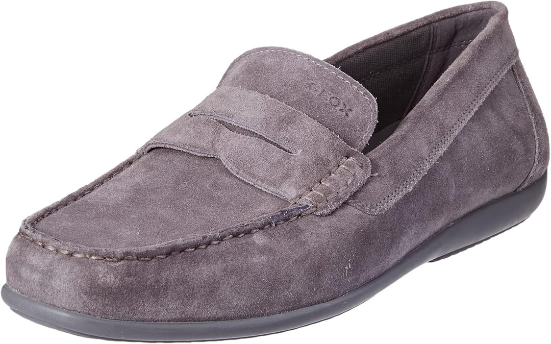 Geox Herren U Ascanio A Mokassins 40 EU Grau, 40 EU Grau
