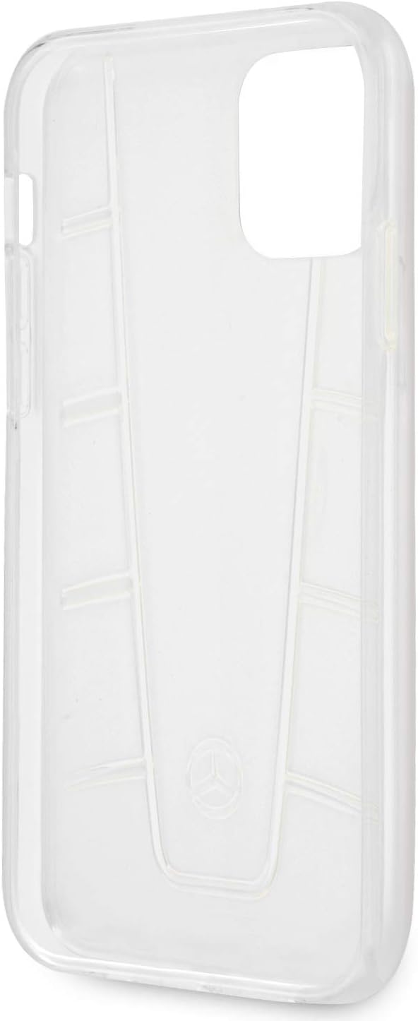 Mercedes-Benz MEHCP12LCLCT Clear hardcase Transparent Line Hülle für iPhone 12 Pro Max 6,7""", schwa
