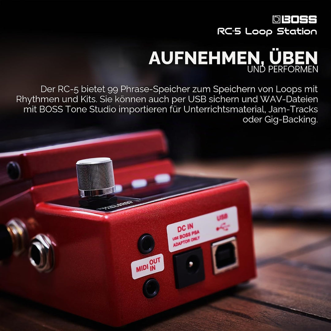 Boss RC-5 Loop Station Compact Phrase Recorder Pedal