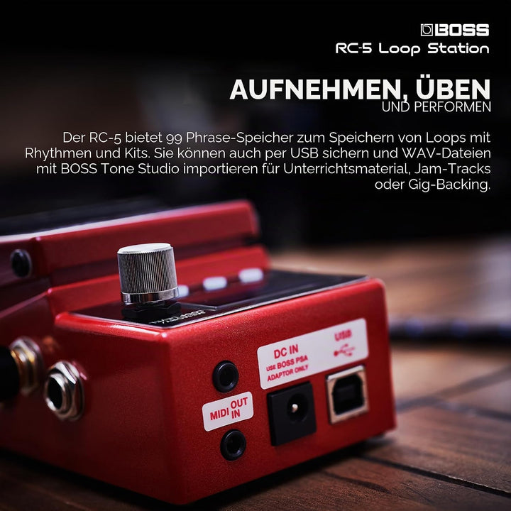 Boss RC-5 Loop Station Compact Phrase Recorder Pedal