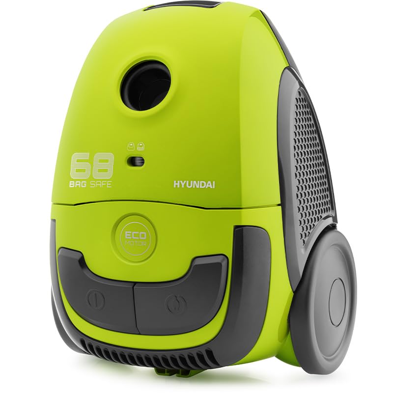 Staubsauger mit Beutel VC068G I 800 W I ECO-Motor I 2l Volumen I Grün