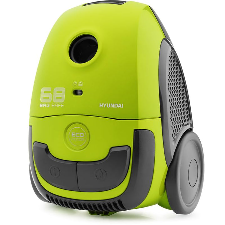 Staubsauger mit Beutel VC068G I 800 W I ECO-Motor I 2l Volumen I Grün