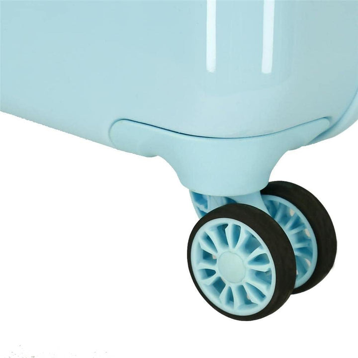 Disney Frozen Frosted Light Kabinentrolley, Blau, 38 x 55 x 20 cm, Hartplastik, seitlich, 34 l, 2 kg