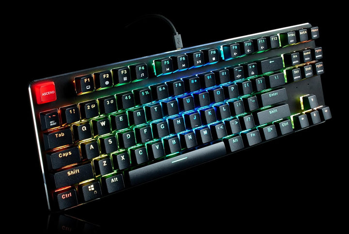 Glorious Gaming GMMK TKL (85%) – Mechanisches Gaming-Keyboard, Gateron Brown Schalter (taktil), Doub