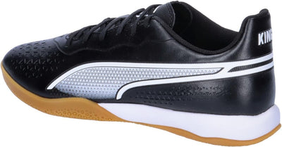 PUMA Unisex King Match It Soccer Shoe 45 EU Puma Black Puma White, 45 EU Puma Black Puma White