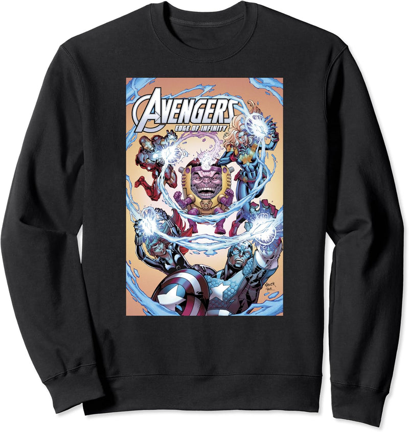 Marvel MODOK Against The Avengers Comic Book Cover Sweatshirt