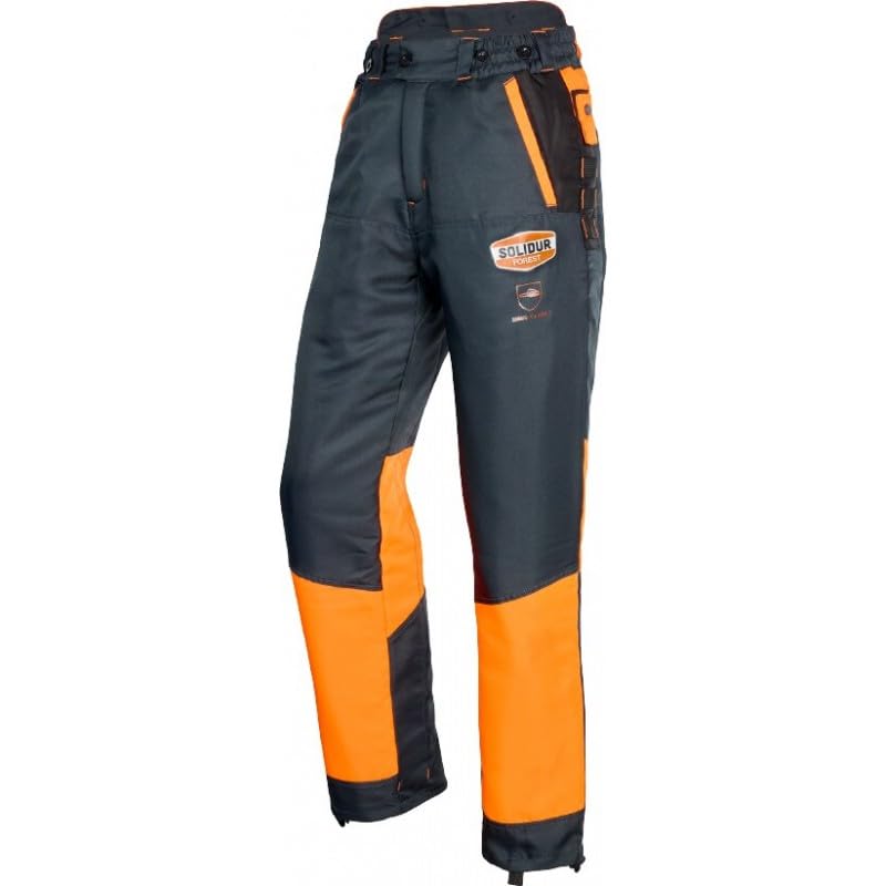 Solidur AUPA - Authentic Type A Klasse 1 Kettensägenhosen - Aussergewöhnlicher Komfort und Schutz -