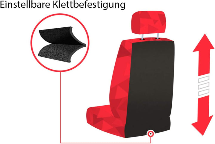 Sitzbezüge Universal Schonbezüge Premium kompatibel mit Ford TOURNEO Connect II