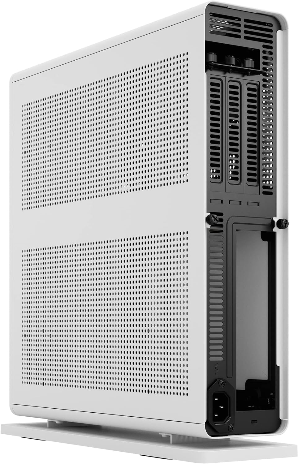 Fractal Design Ridge White - PCIe 4.0 Riser Card Included - 2X 140mm PWM Aspect Fans Included - Type
