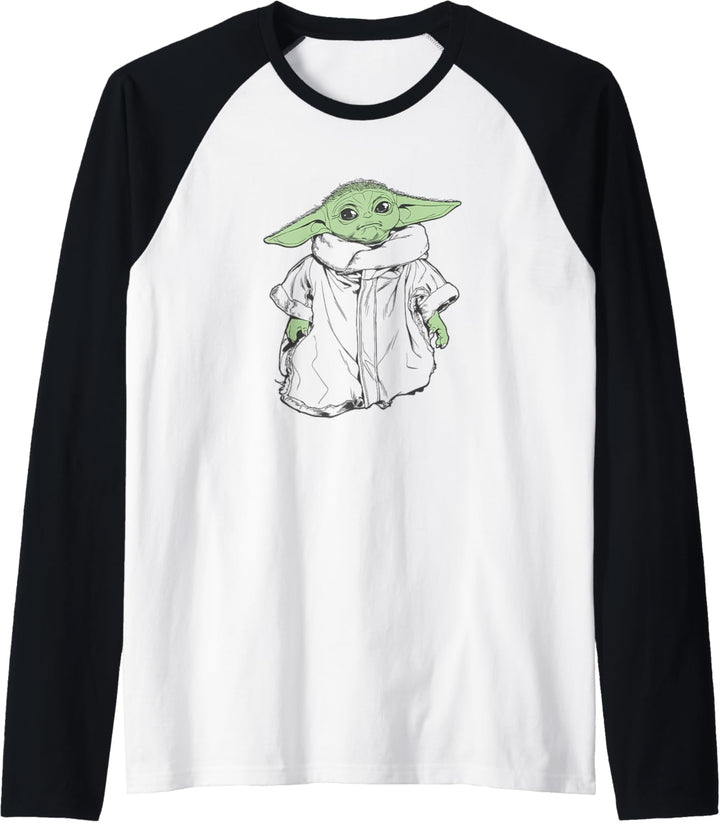 Star Wars The Mandalorian Limit Color Child Raglan