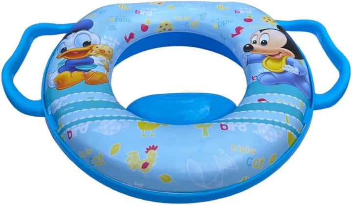 Toilettensitz für Kinder, Mickey und Donald Disney, universal, mit Griffen Mickey Baby, Mickey Baby