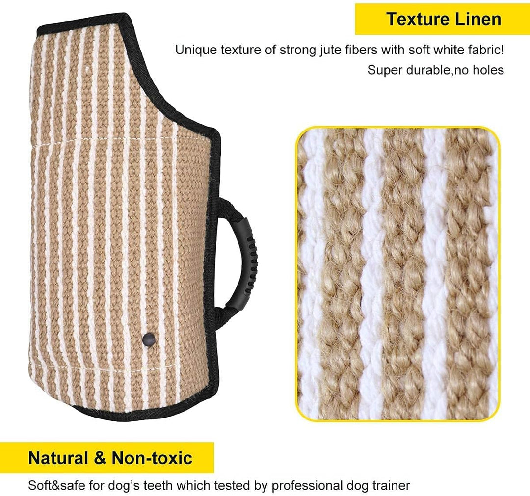 winbarry Hunde Armschutz,Ärmel Hund,Beissarm Für Hunde,Hund beisst Sleeve,Dauerhafte Jute Ausbildung