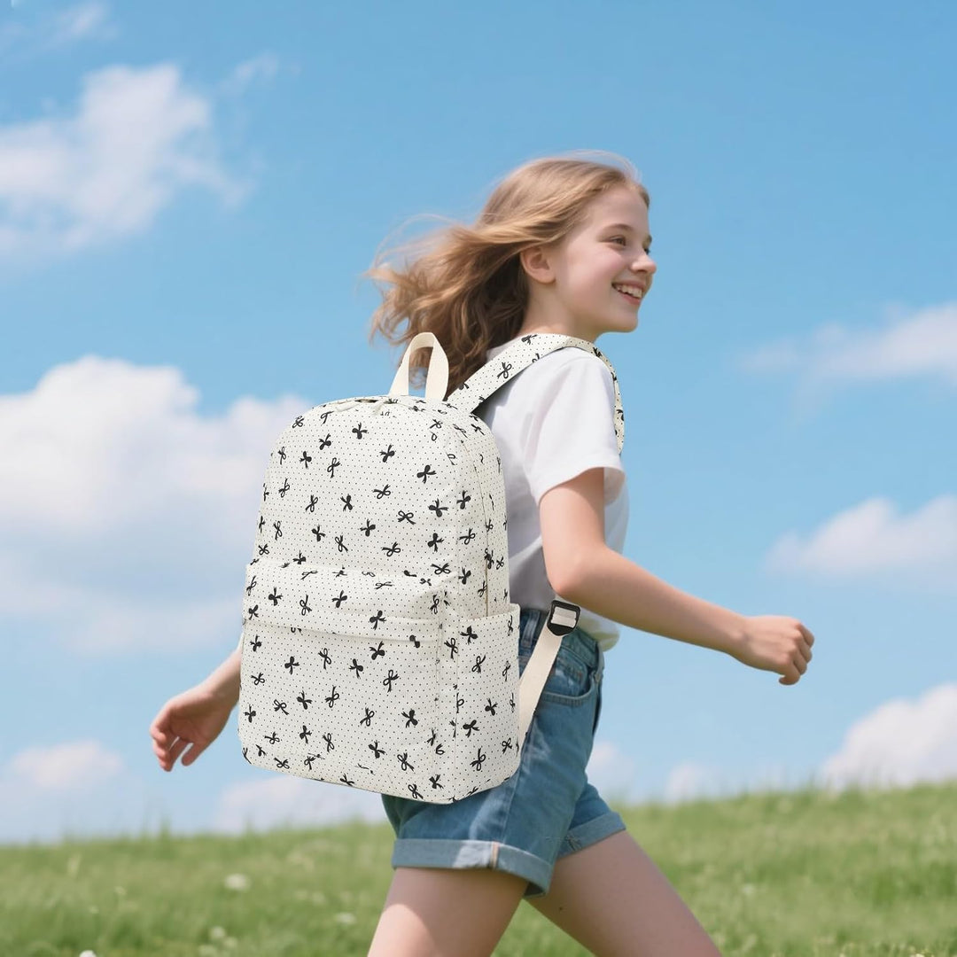 LEDAOU Schulrucksack Jungen Teenager Kinder Jugendlicher Mädchen Daypack Mädchen Freizeit Rucksack,