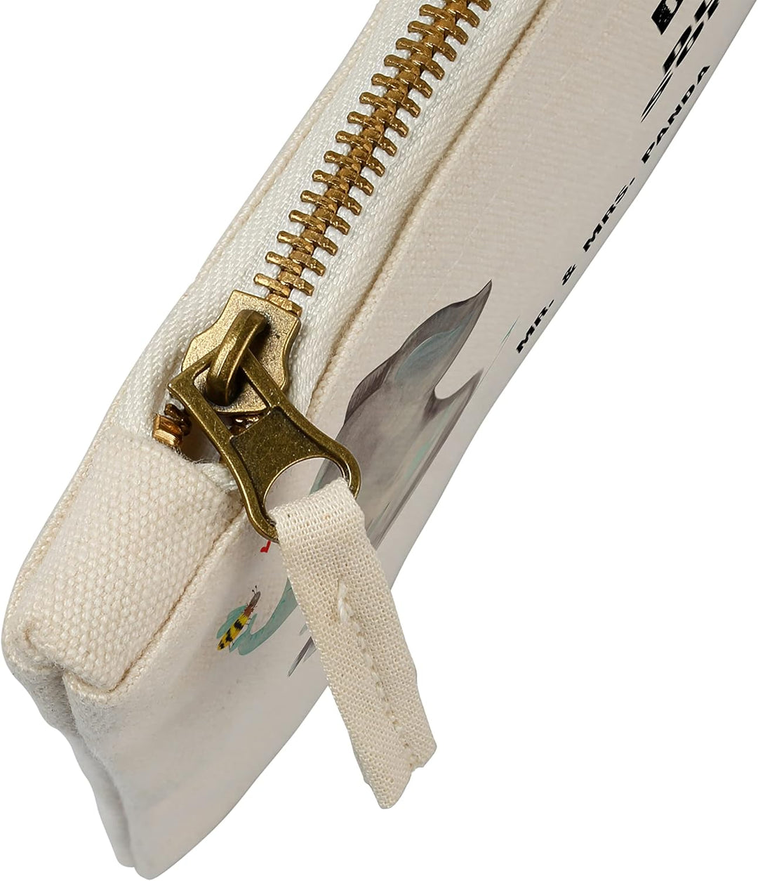 Mr. & Mrs. Panda Etui Elefant Biene Grösse S Klein - Geschenk, Liebesspruch, Kulturtasche, Heiratsan