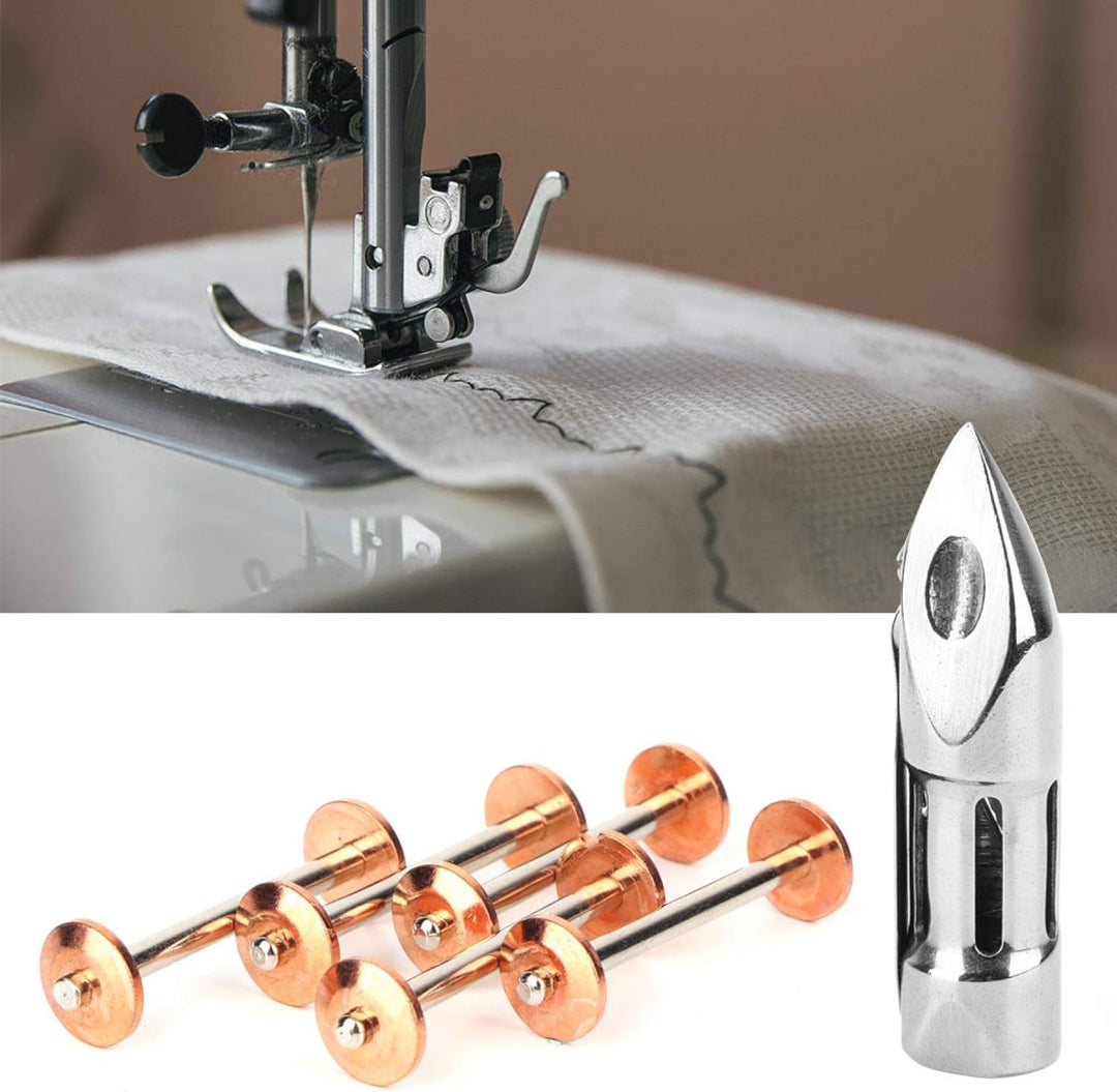 Oumefar Multifunktionale Shuttle Spulenkapsel 83505 8228 für Singer 27 28 127 128 Treadle Nähen für