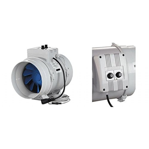 BLAUBERG BI-Turbo 31cm + cable - 1750m3/h + thermostat