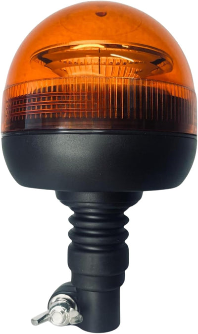 Rundumleuchte orange, Warnleuchte mit flexiblem Fuss LED 12V 24V Für Strassenver 3 Funktionen R65