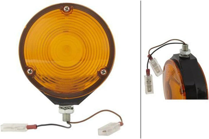 HELLA 2BA 003 022-001 Blinkleuchte - Halogen - gelb - ECE - hinten/links/rechts/seitlicher Anbau/vor